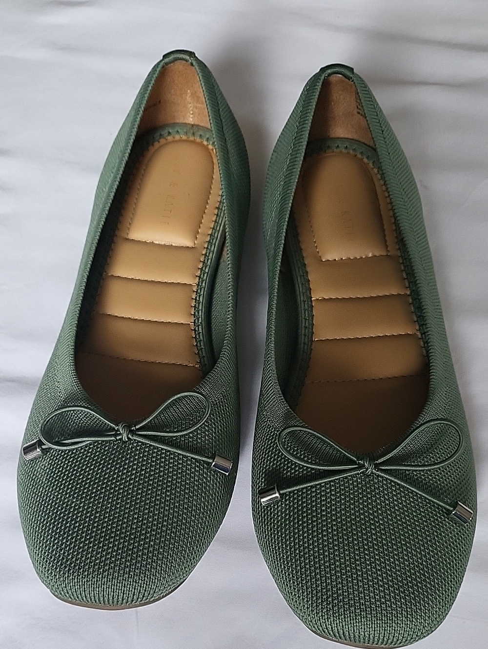 Olive Green Ballet Flats